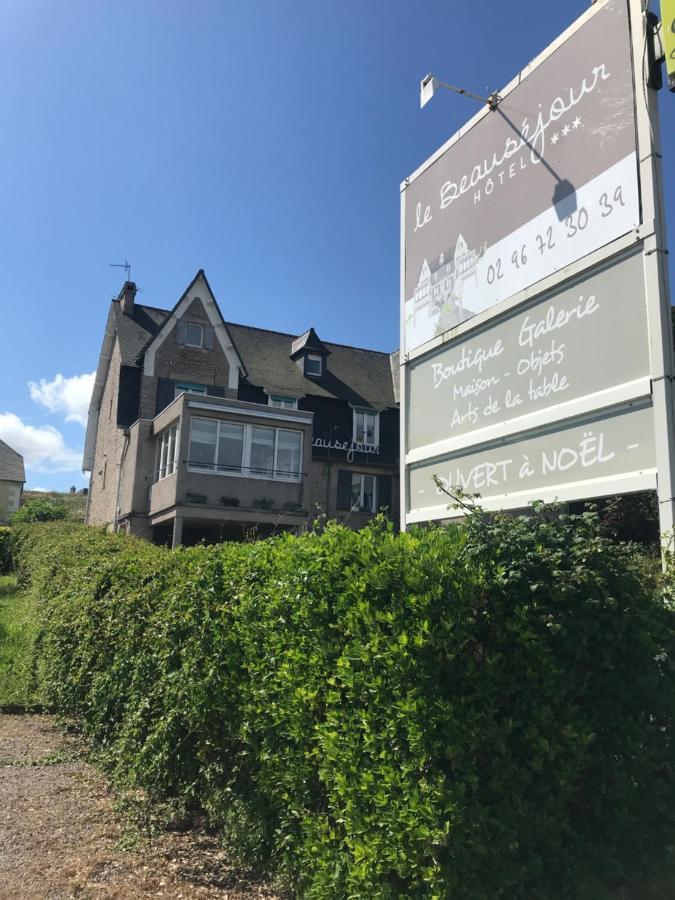 Hotel Logis Beauséjour Erquy Exterior foto