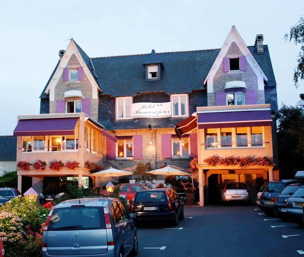 Hotel Logis Beauséjour Erquy Exterior foto